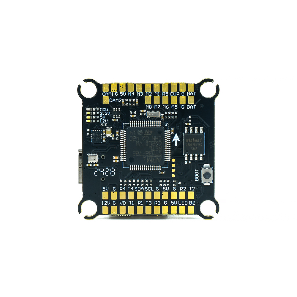 ARGUS PRO 100A+ ECO F722 Stack 8S With heat dissipating aluminum parts for 15-inch
